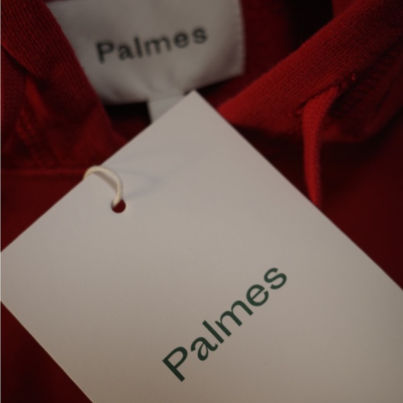 Palmes Men Vantaggio Hooded Sweatshirt 'Red' - Picture 5 of 11
